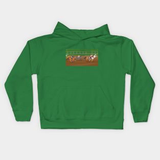 Glue Factory Horse Race Kids Hoodie